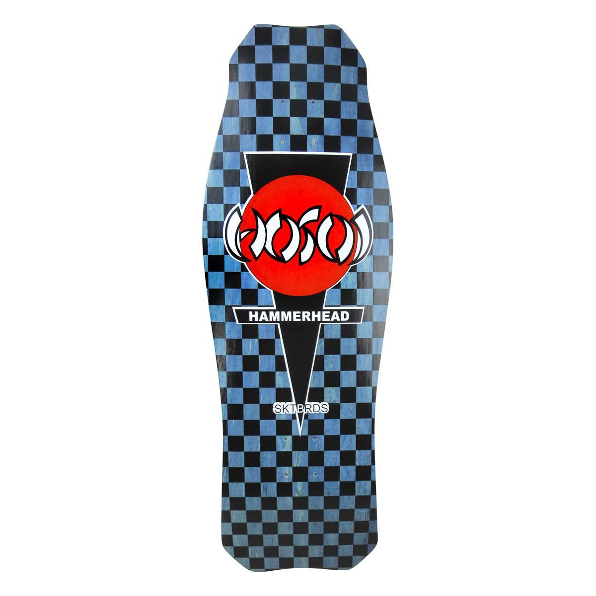 Hosoi Skateboards O.G. Hammerhead Checkerboard Deck 10.5" Skateboard Deck