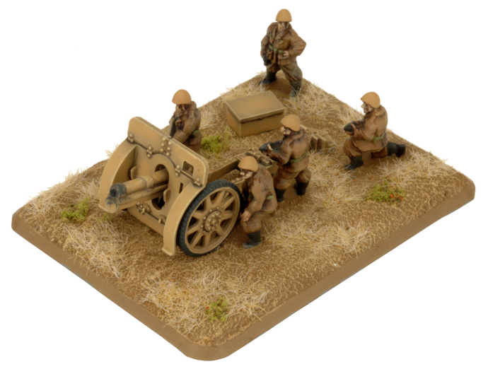 Flames of War: Italian 100mm Howitzer Battery (Mid War)