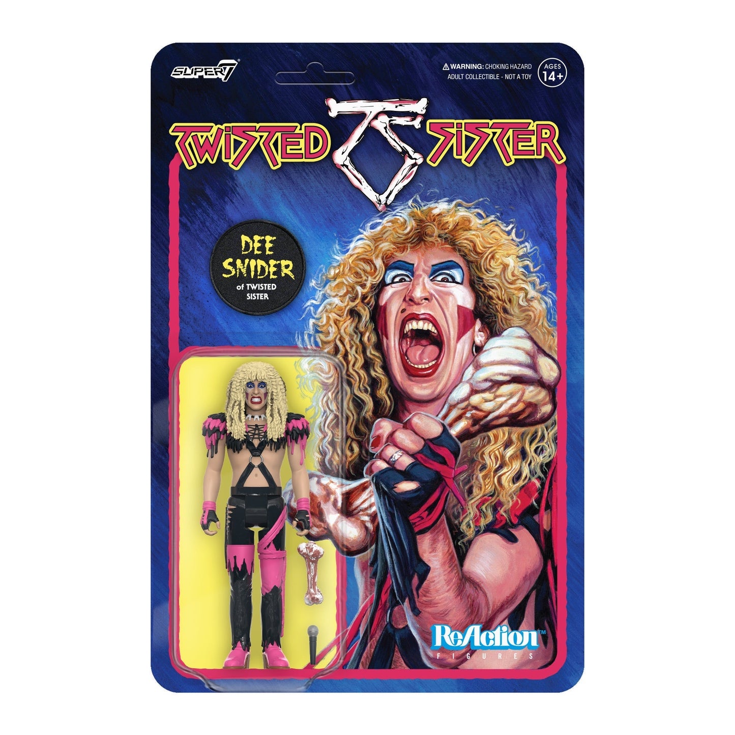 Twisted Sister Reaction Dee Snider Figure