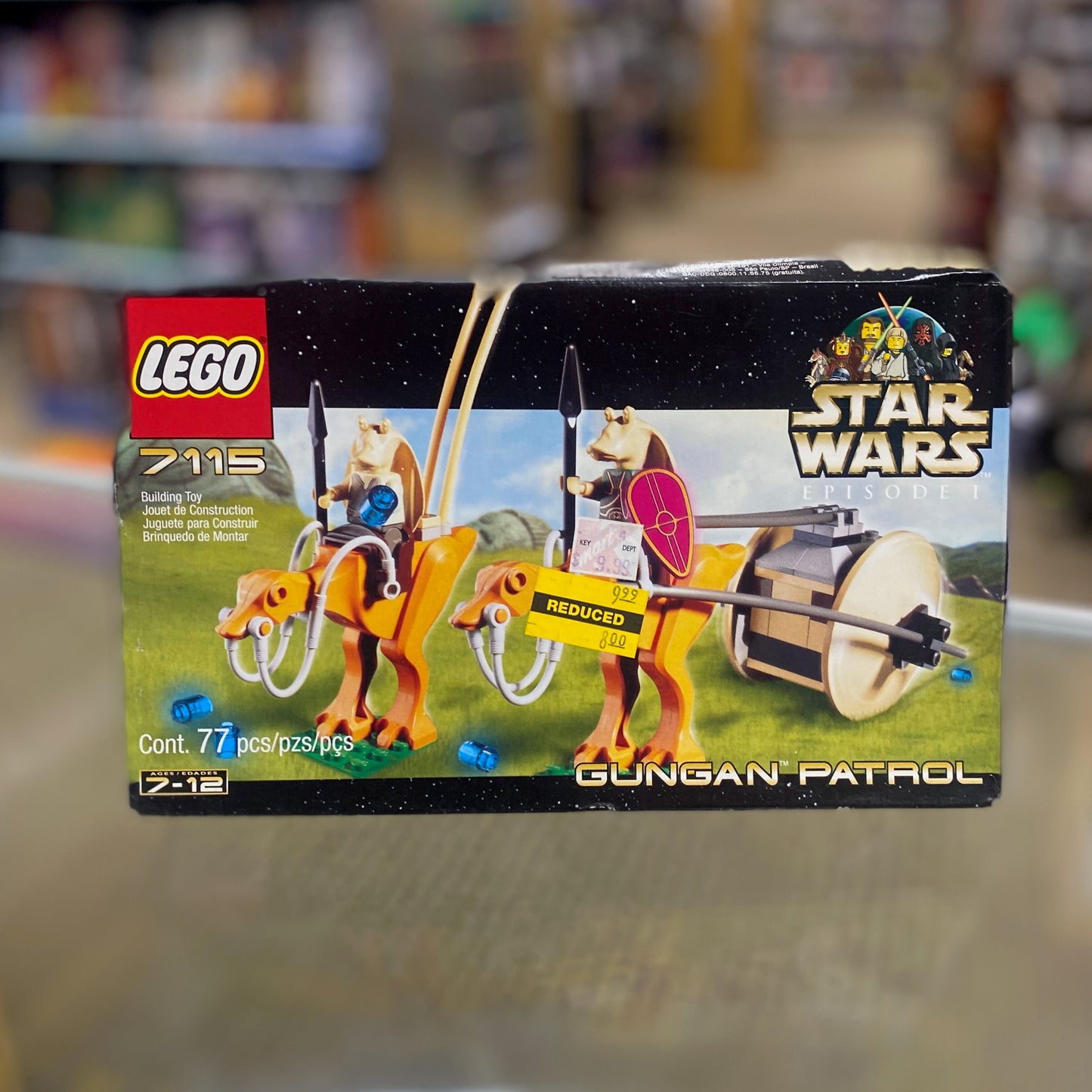 Gungan Patrol - Sealed in Box Preowned Lego - 7115