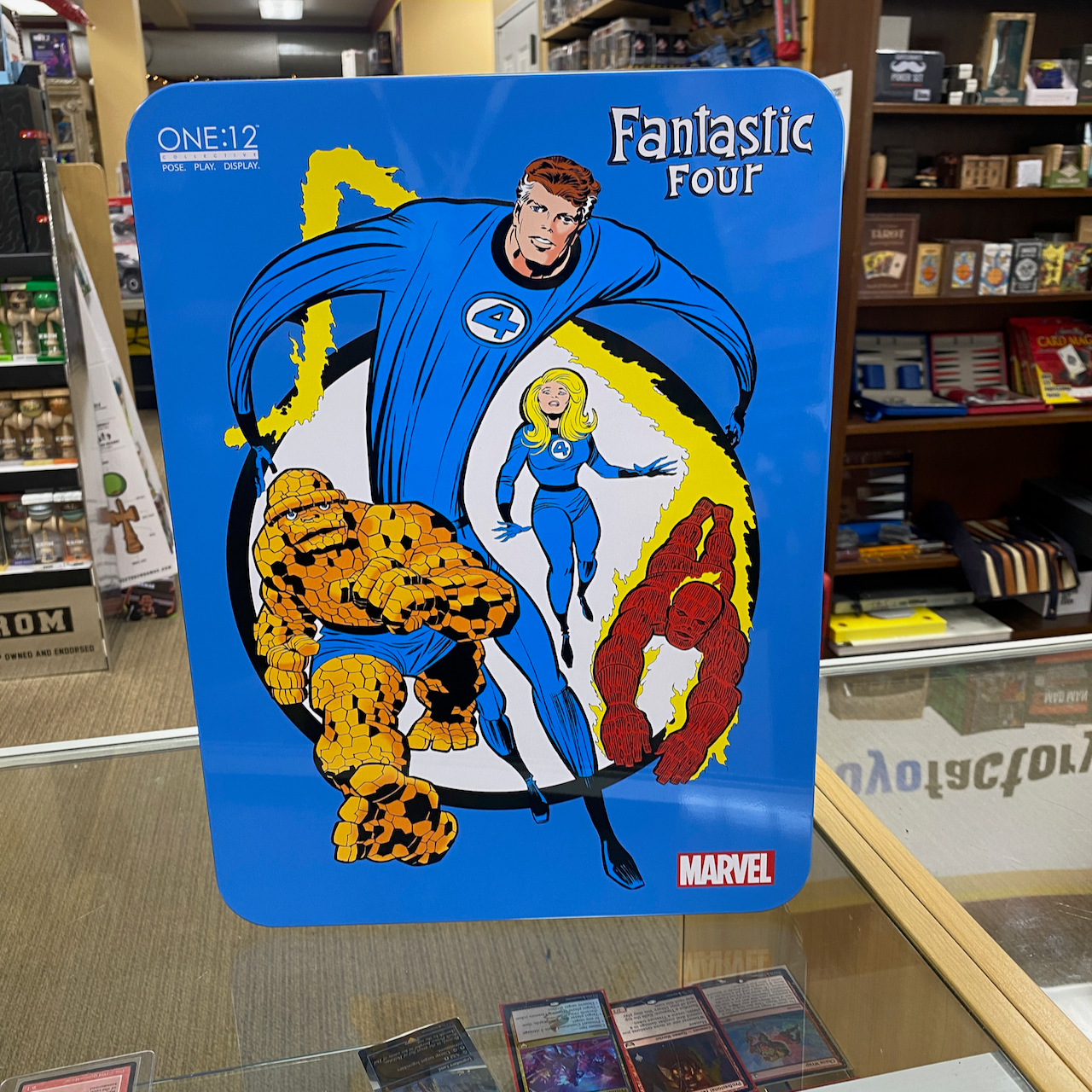One-12 Collective Marvel Fantastic Four Deluxe Steel Box Action Figure Set