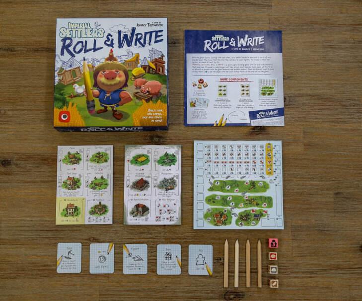 Imperial Settlers: Roll & Write