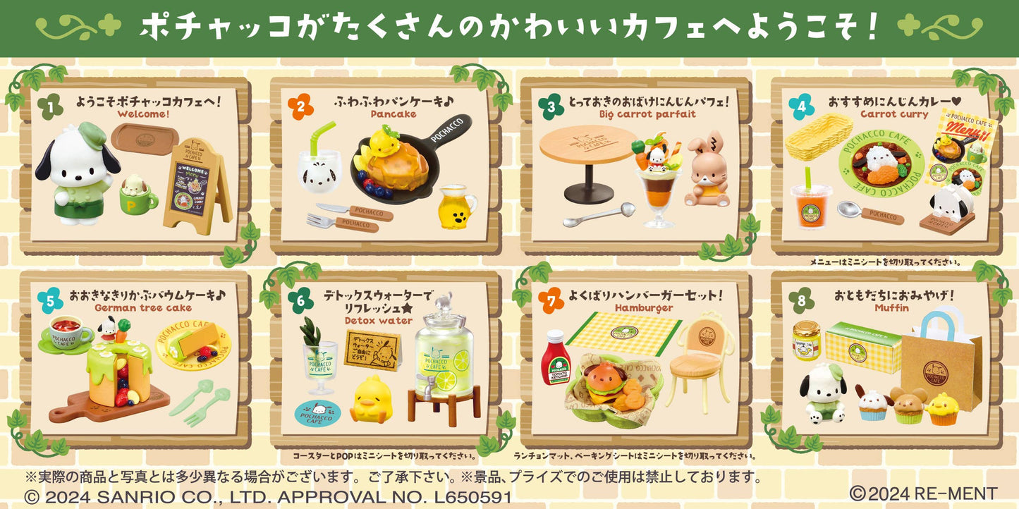 Re-Ment: Sanrio - Pochacco Cafe - Blind Box
