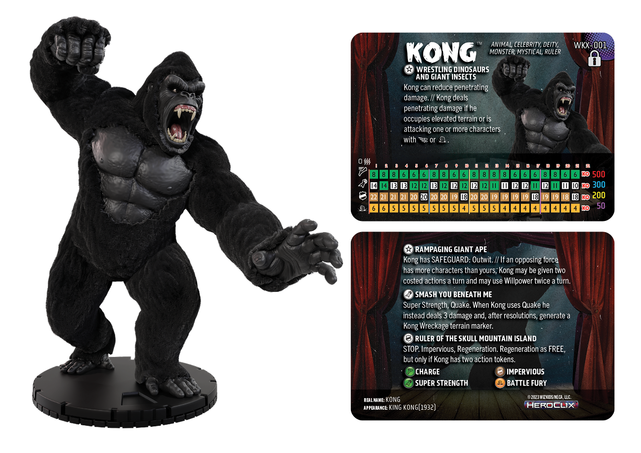 HeroClix: Iconix - Colossal Kong