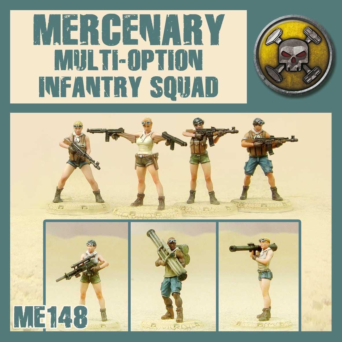 DUST 1947: Mercenary Multi-Option Infantry Squad
