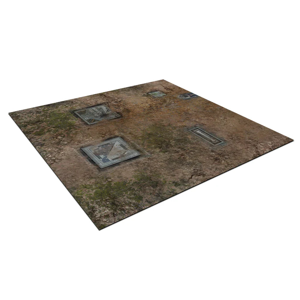 Terrain Crate Gaming Mat: Deadzone Sector 3 2' x 2'