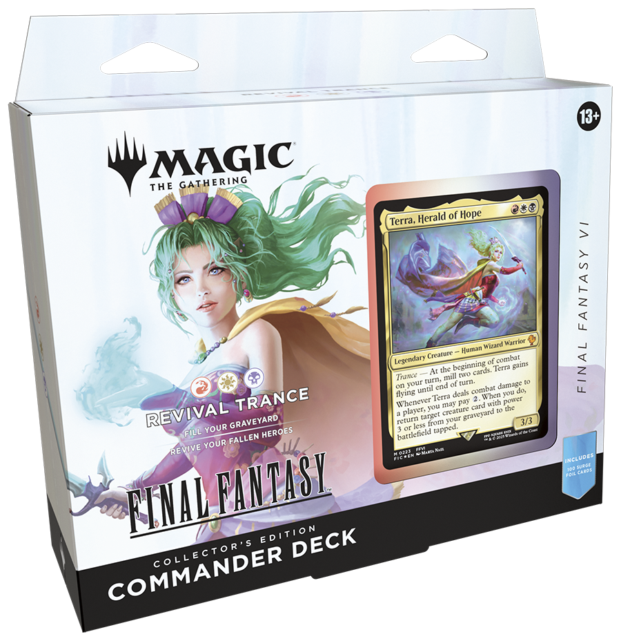 Magic: the Gathering - Final Fantasy Commander Collector's Edition Deck - Revival Trance