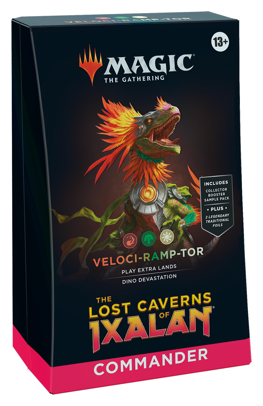 Magic: the Gathering - The Lost Caverns of Ixalan Commander Deck - Veloci-ramp-tor