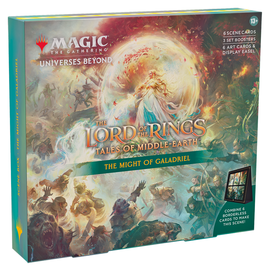 Magic: the Gathering - The Lord of the Rings -Tales of Middle-earth Scene Box - The Might of Galadriel