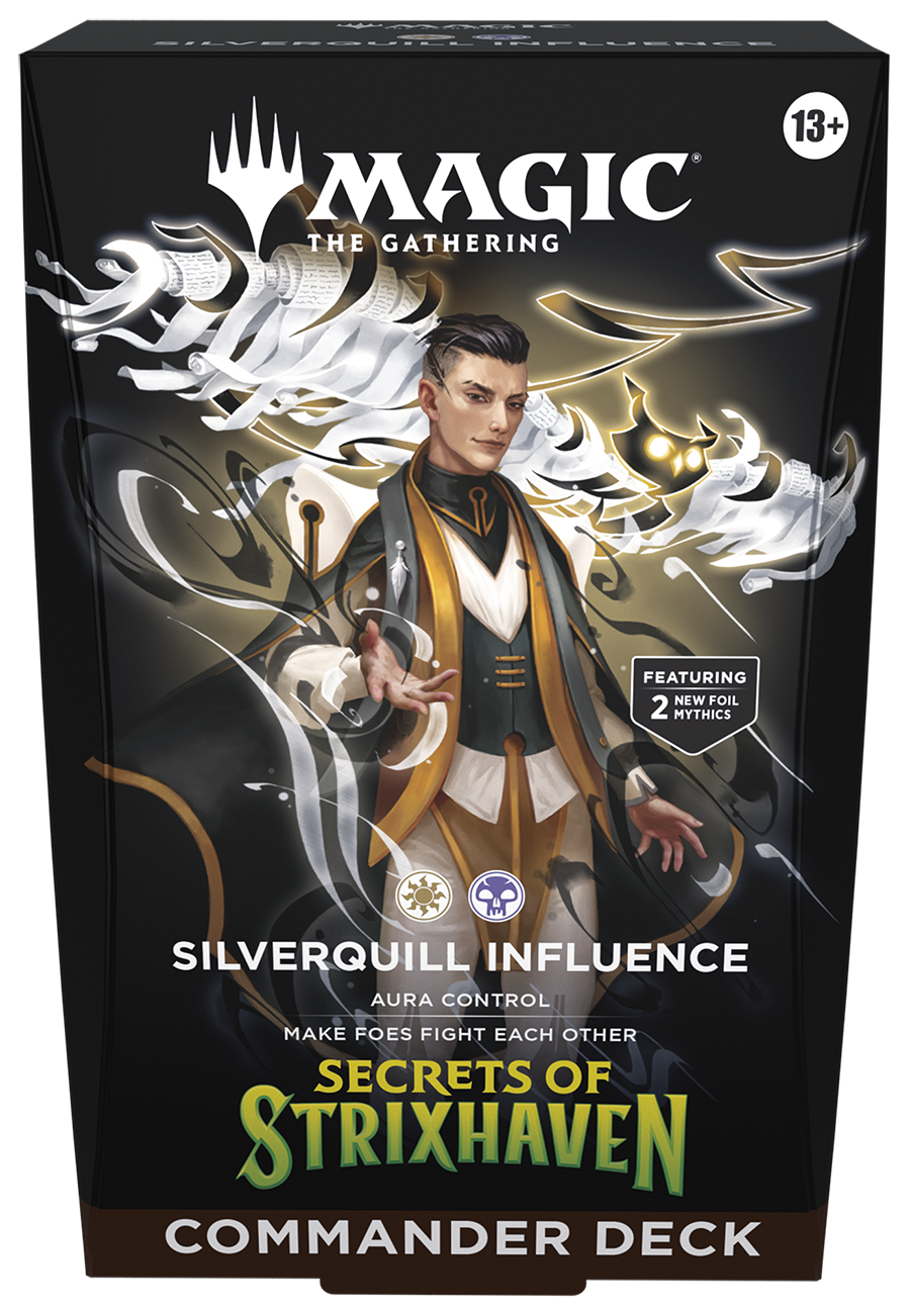 Magic: the Gathering - Secrets of Strixhaven Commander Deck - Silverquill Influence