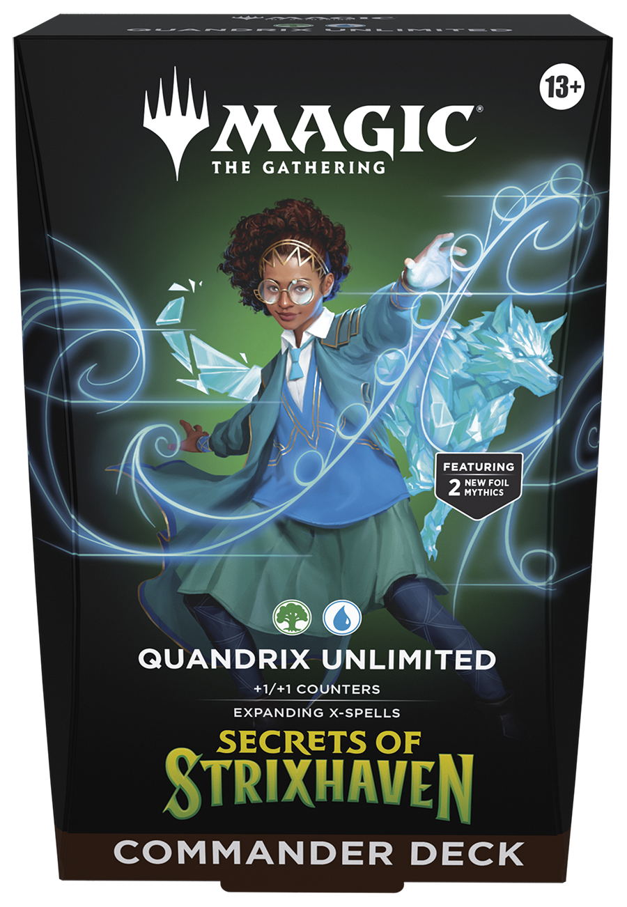 Magic: the Gathering - Secrets of Strixhaven Commander Deck - Quandrix Unlimited