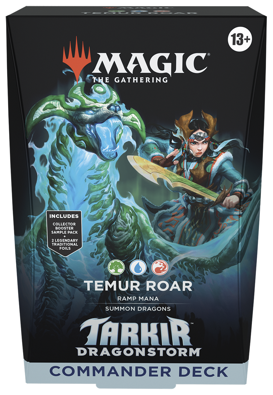 Magic: The Gathering - Tarkir Dragonstorm Commander Deck - Temur Roar