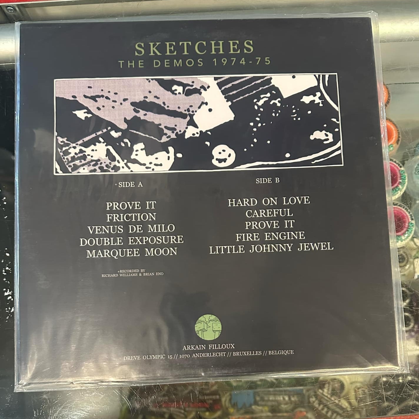 Television – Sketches: The Demos 1974-75 (Color Vinyl) LP Record *Unofficial Release*