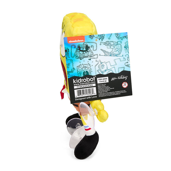 Phunny Plush: SpongeBob SquarePants - Window Clinger 8" - Scared SpongeBob