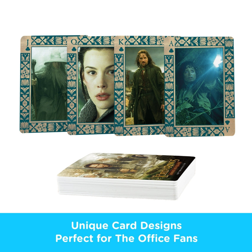 Aquarius Playing Cards: Lord of the Rings - Heroes & Villains
