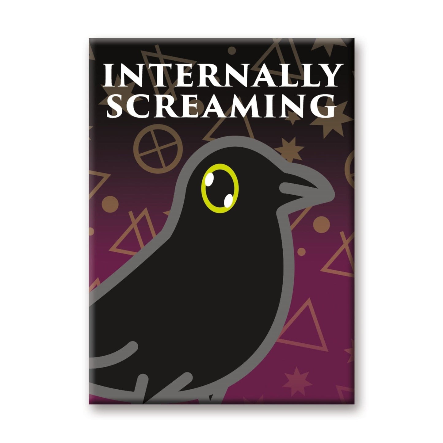 Aquarius Magnets: Flat Magnet - Plague Doctor - Internally Screaming