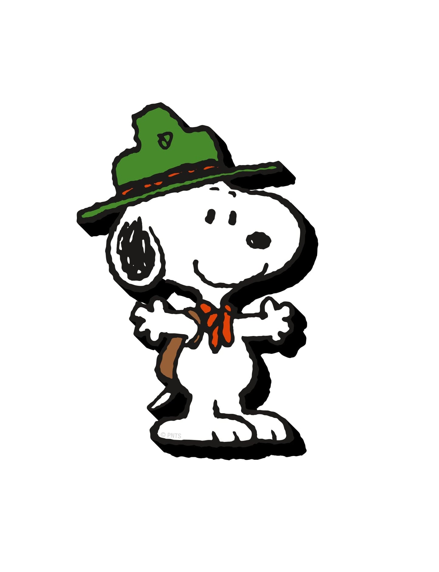 Aquarius Magnets: Funky Chunky Magnet - Peanuts - Snoopy - Scouts