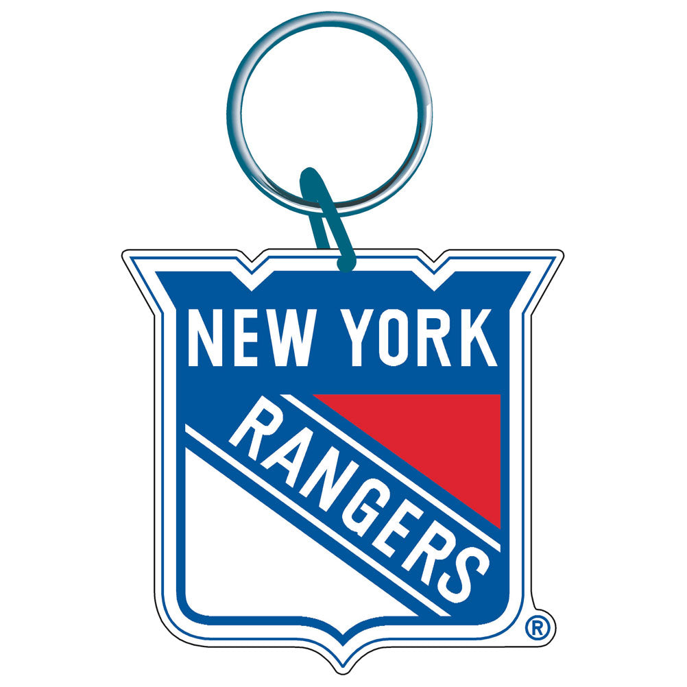 New York Rangers Acrylic Logo Keychain