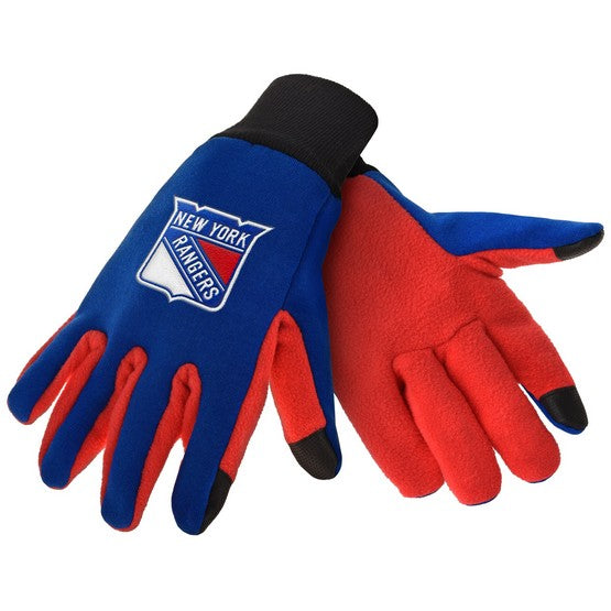 New York Rangers Texting Gloves