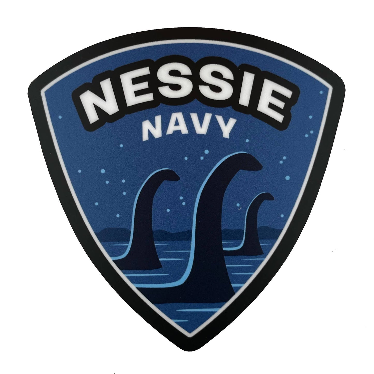 Nessie Navy Military Insignia Sticker