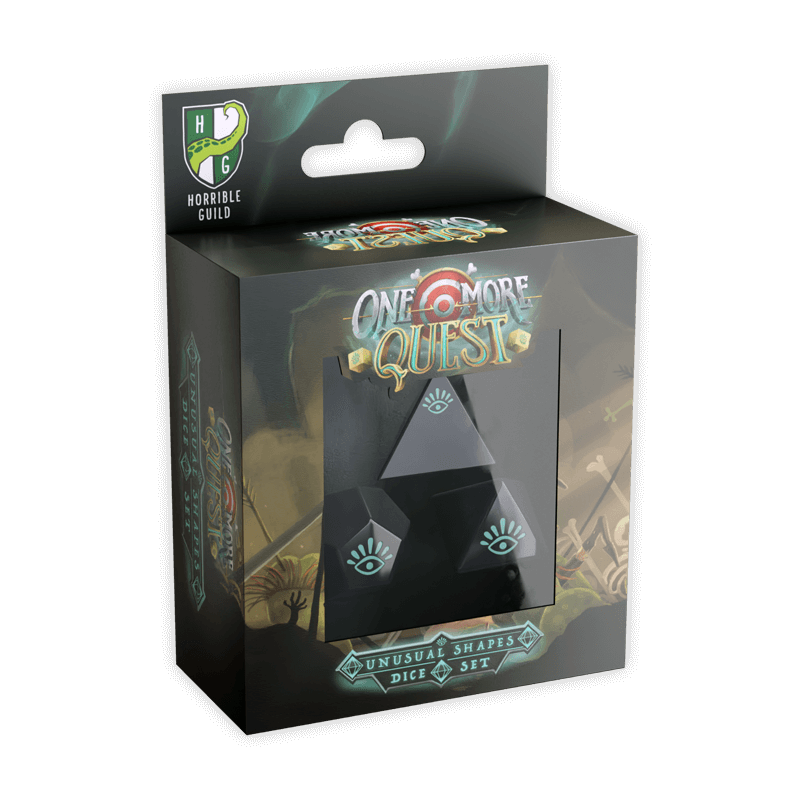 One More Quest: Unusual Shapes Dice Set