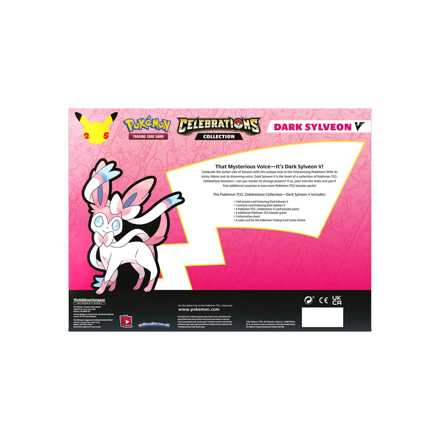 Pokemon Celebrations: Dark Sylveon V Collection
