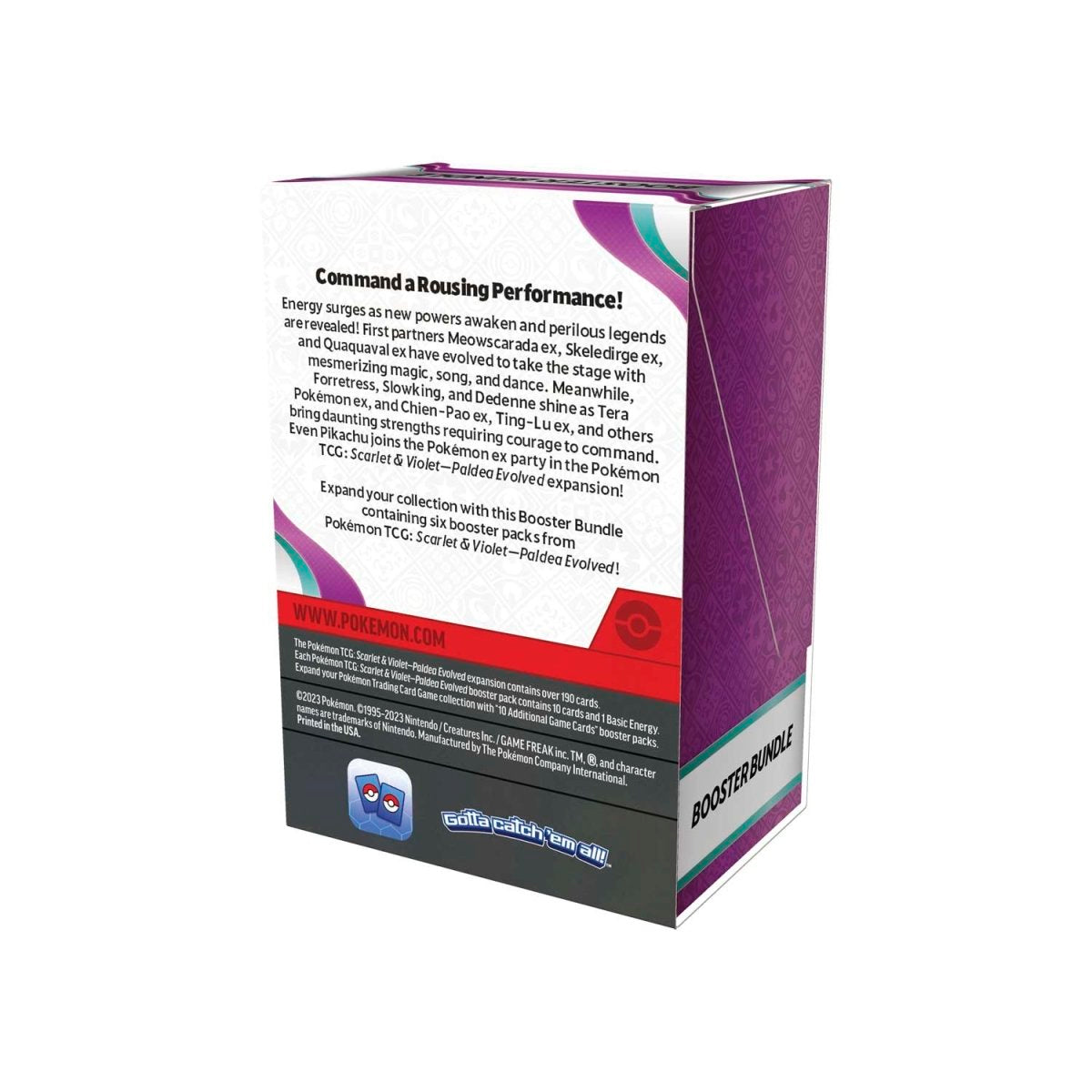 Pokemon: Scarlet & Violet - Paldea Evolved Booster Bundle