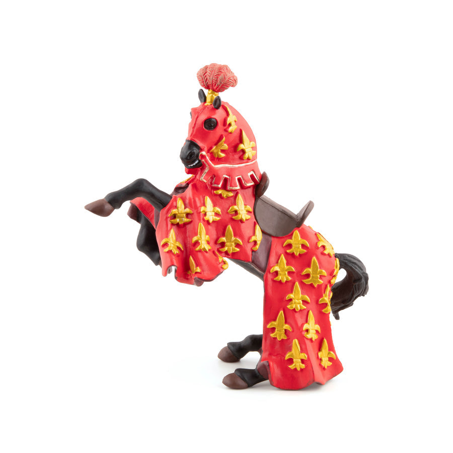 Papo France: Medieval - Prince Philip Horse - Red