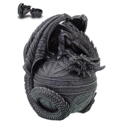 Celtic Dragon Box: Trinket Box - Orb