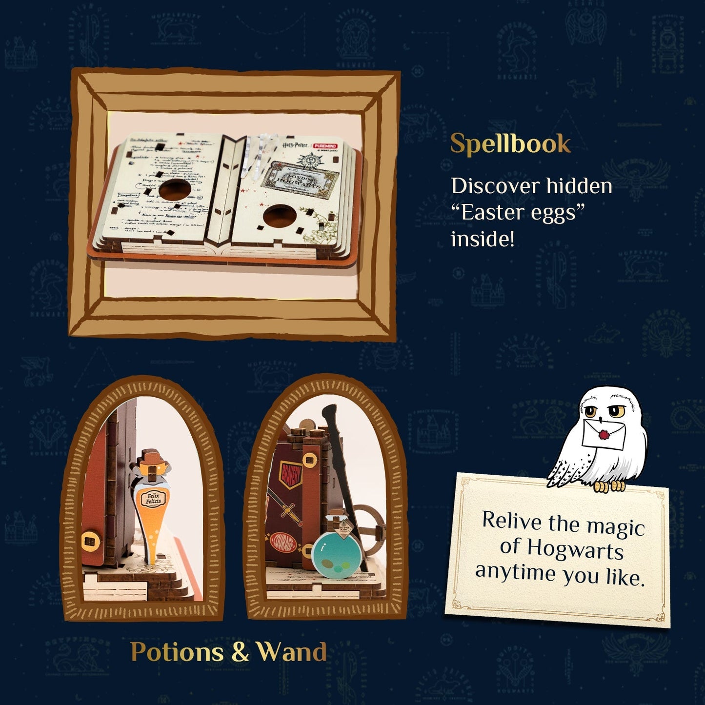 Puremind: Craft Kit - Harry Potter - Hedwig