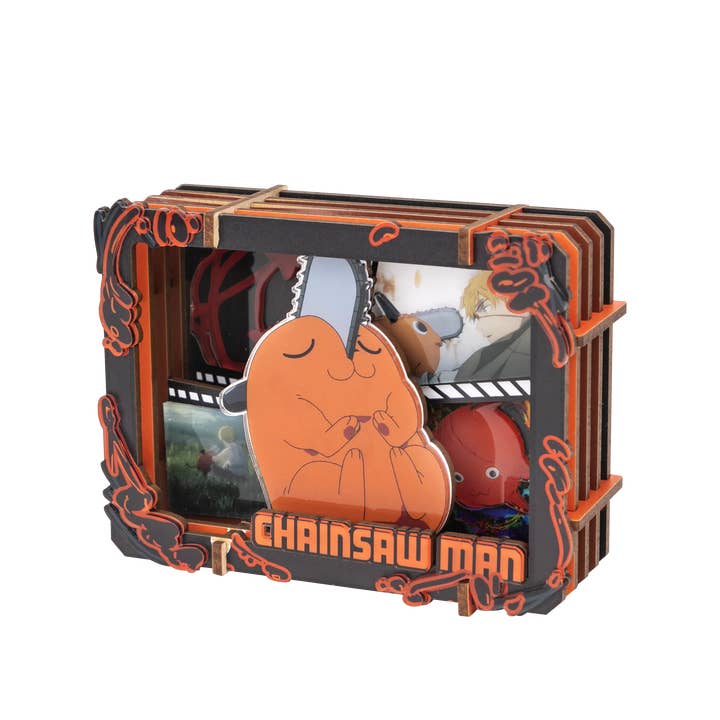 Puremind: Craft Kit - Wooden Gallery - Individual Snapshot - Chainsaw Man - Pochita