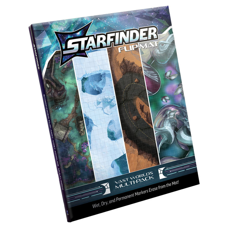 Starfinder: Flip-Mat - Vast Worlds Multi-Pack