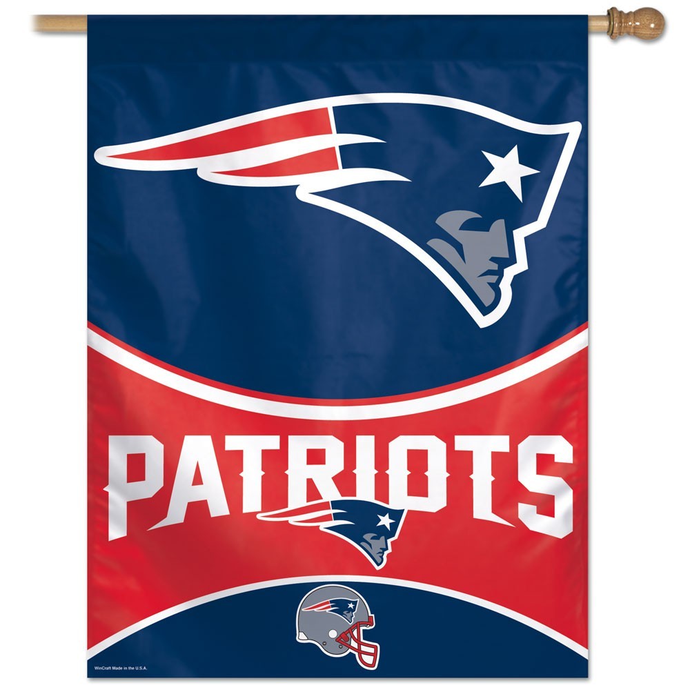 New England Patriots 27" x 37" Vertical Flag