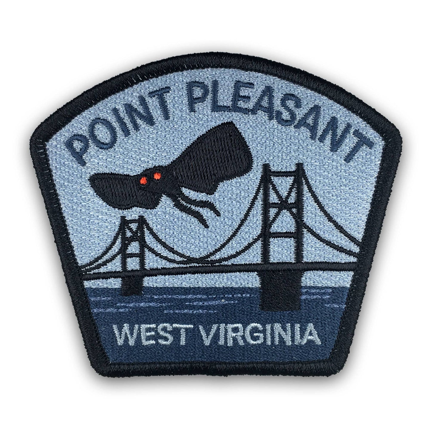 Point Pleasant, West Virginia Travel Patch: Iron-on