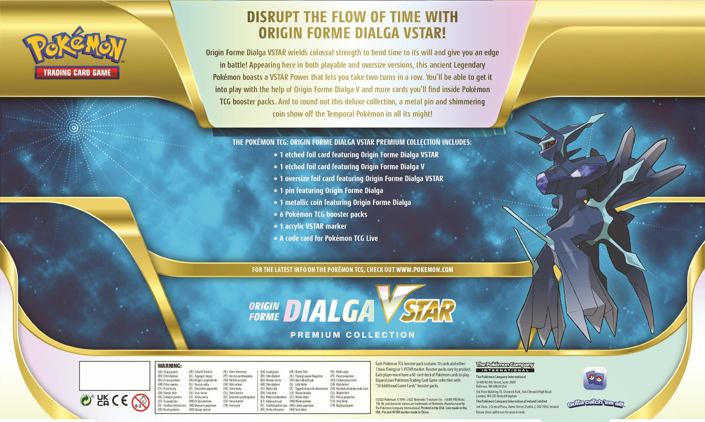 Pokemon: Origin Forme VSTAR Premium Collection - Dialga