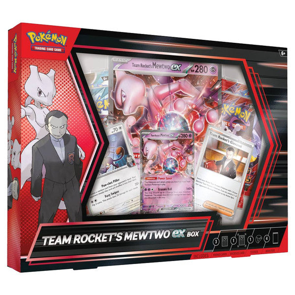 Pokemon: Team Rocket’s Mewtwo ex Box