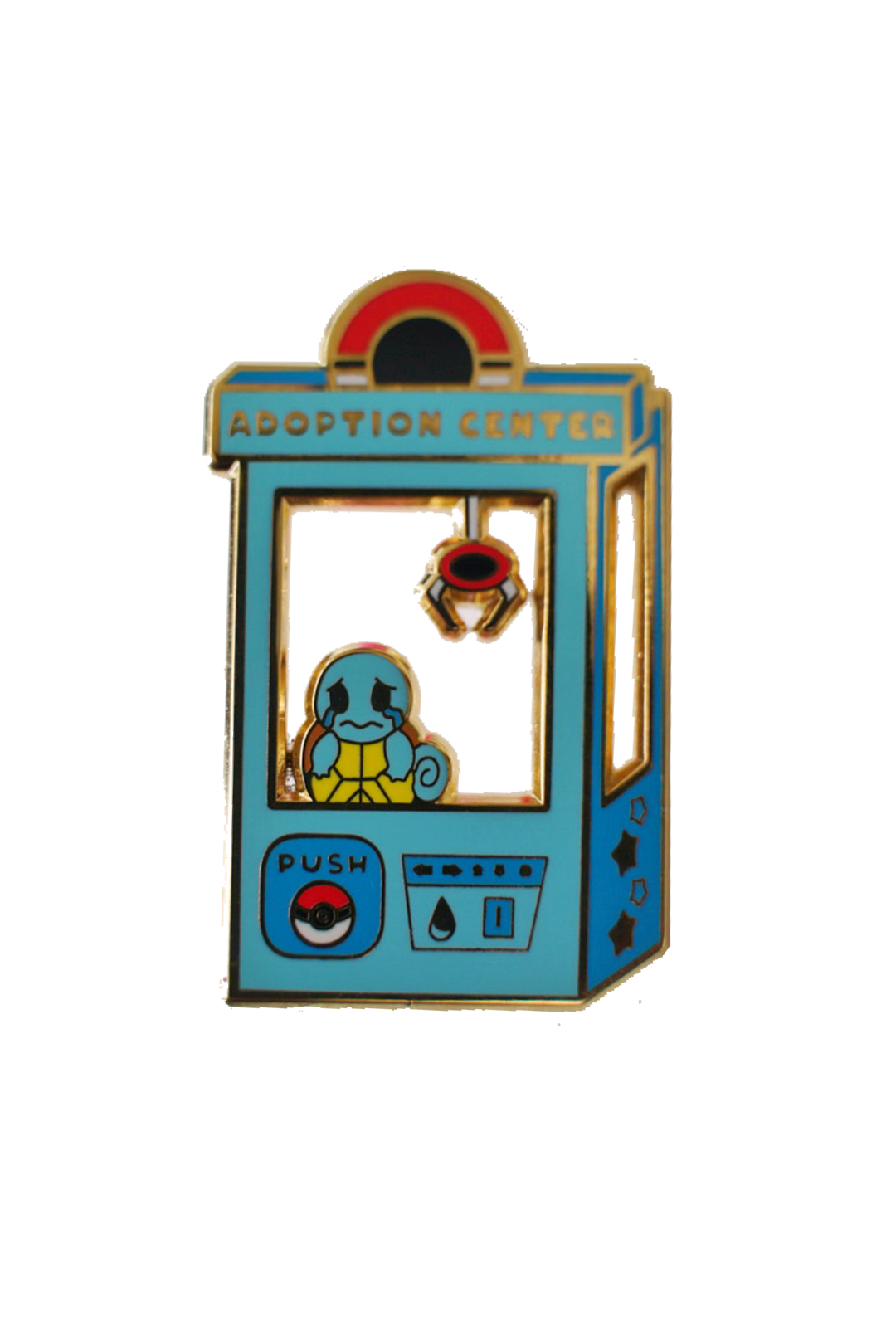 Pokemon: Squirtle Adoption Center Enamel Pin
