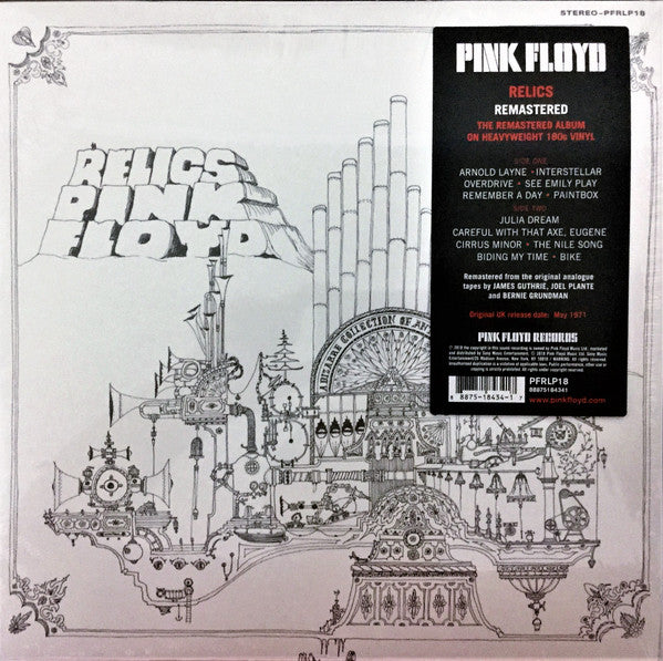 Pink Floyd – Relics 180G Vinyl LP Record – Alternate Worlds