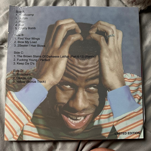 Tyler, The Creator - Cherry Bomb Color 2xLP Vinyl LP Record *Unofficial Release*