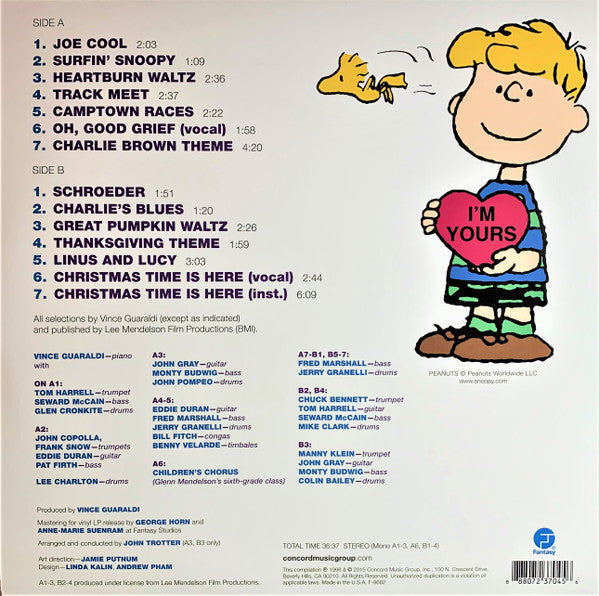 Vince Guaraldi Quintet - Charlie Brown's Holiday Hits Vinyl LP Record