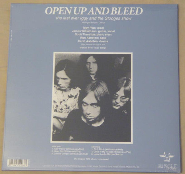 Iggy & The Stooges - Metallic KO Vinyl LP Record