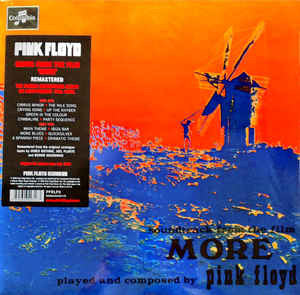 Pink Floyd – Soundtrack From The Film "More" 180G Vinyl LP Record