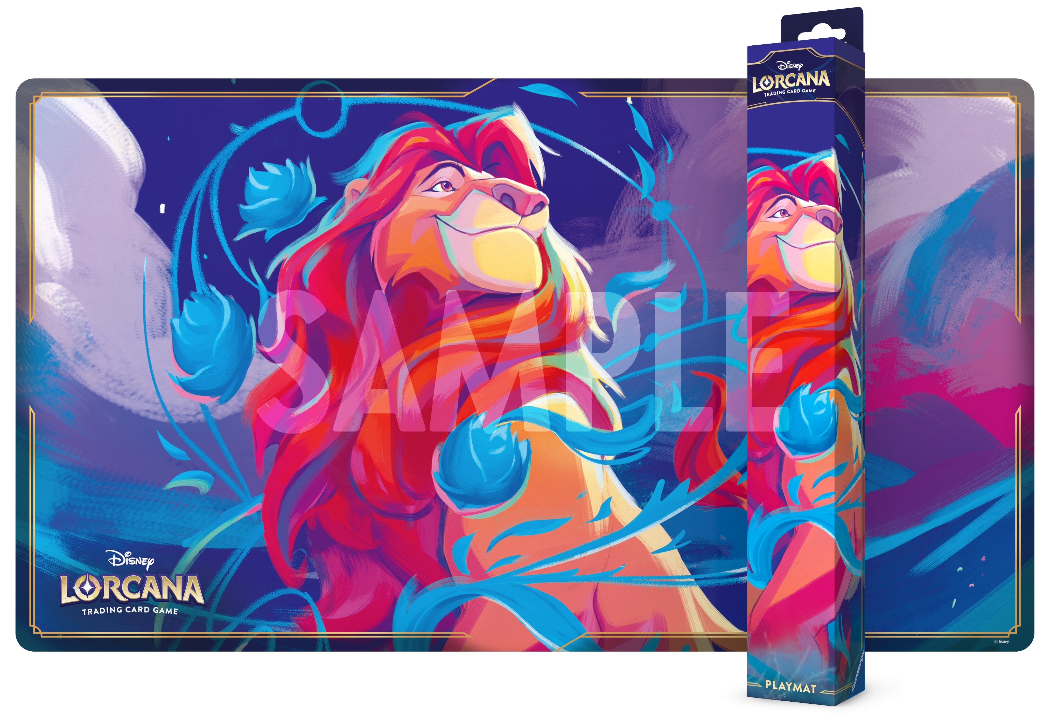 Lorcana TCG: Fabled Playmat - Mufasa Alternate Worlds Lorcana TCG: Fabled Playmat - Mufasa Alternate Worlds