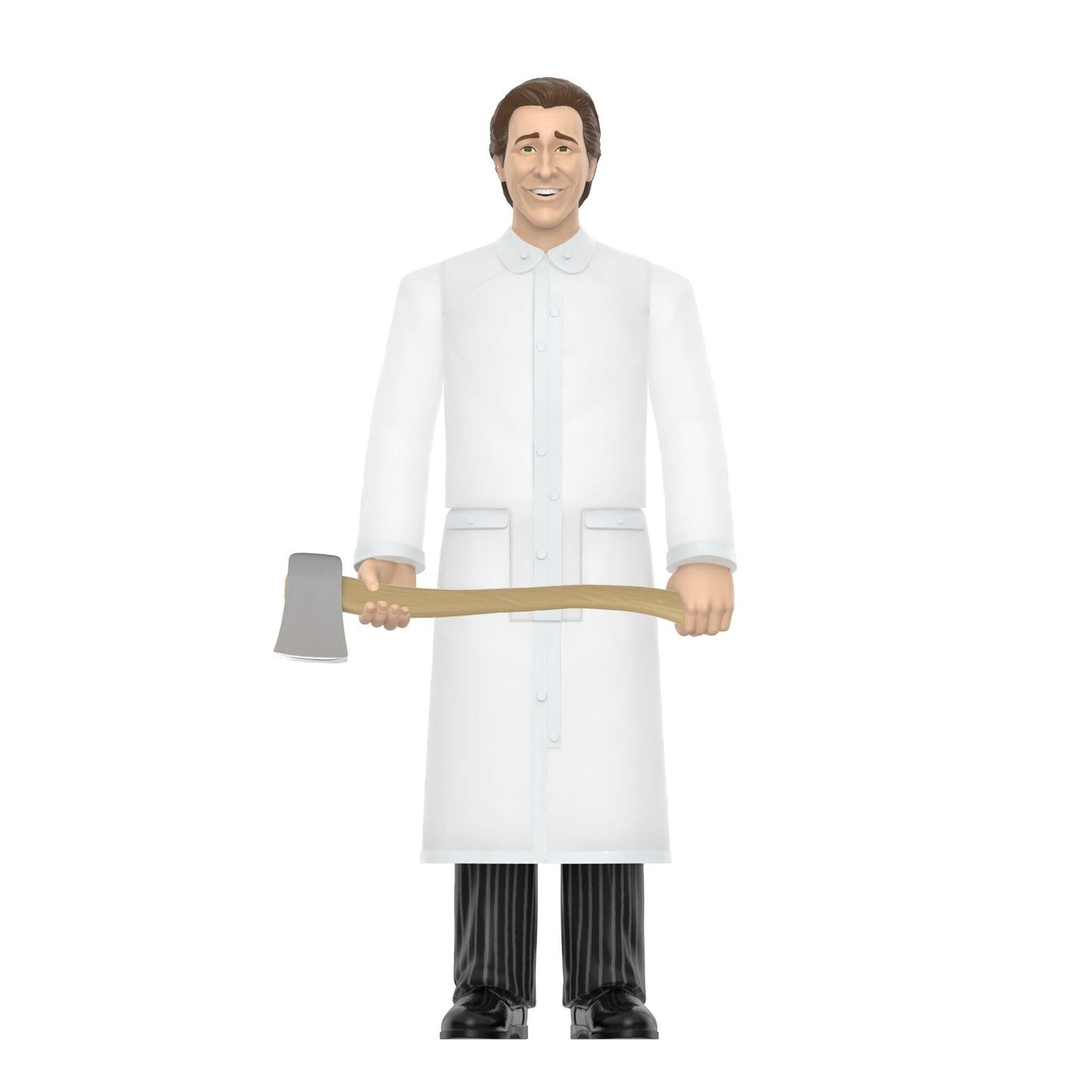 Super7 x AMERICAN PSYCHO - PATRICK BATEMAN - RAINCOAT ReAction Figure
