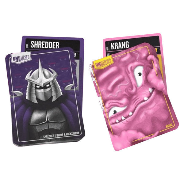 Unmatched: Teenage Mutant Ninja Turtles - Shredder vs Krang Expansion