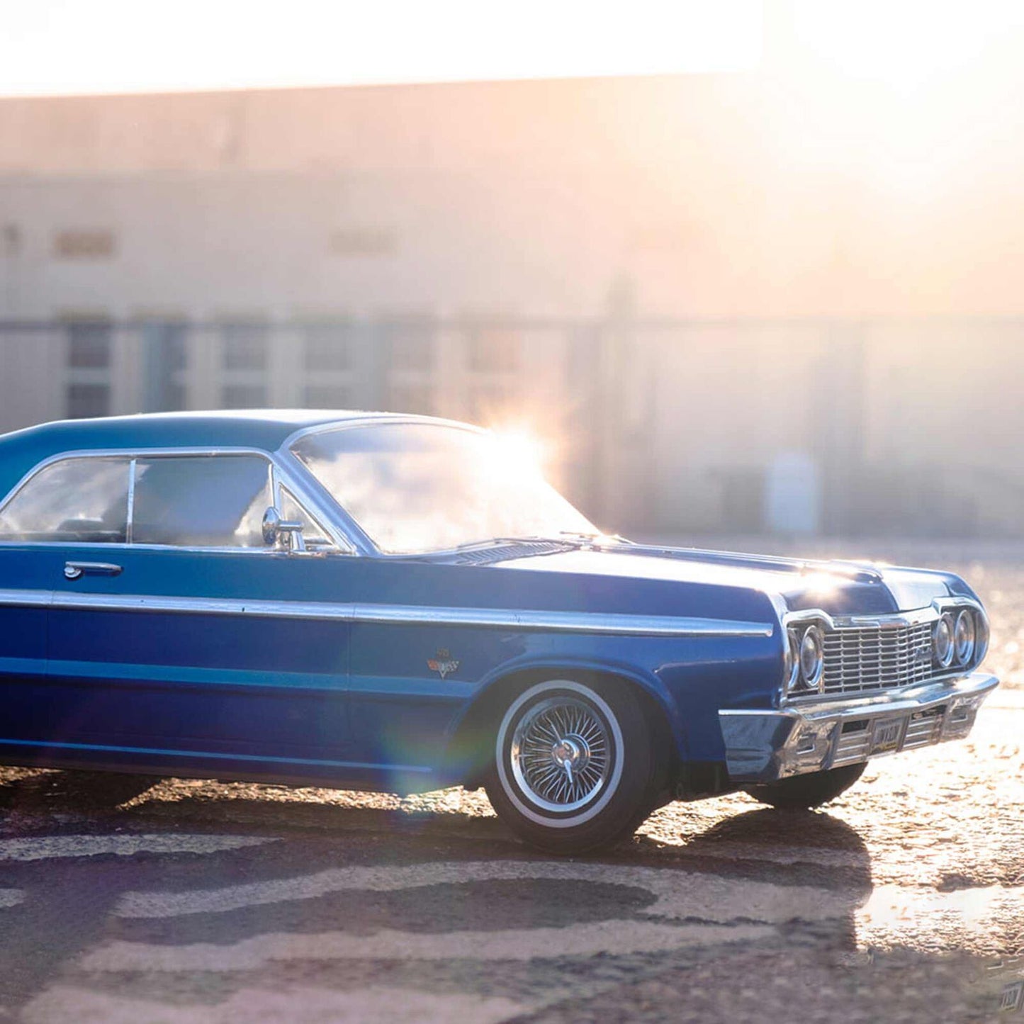SixtyFour Chevrolet Impala Classic Edition Hopping Lowrider RTR from Redcat - Blue Edition
