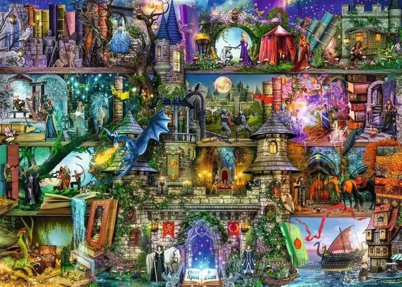 Ravensburger: Puzzle - Myths & Legends