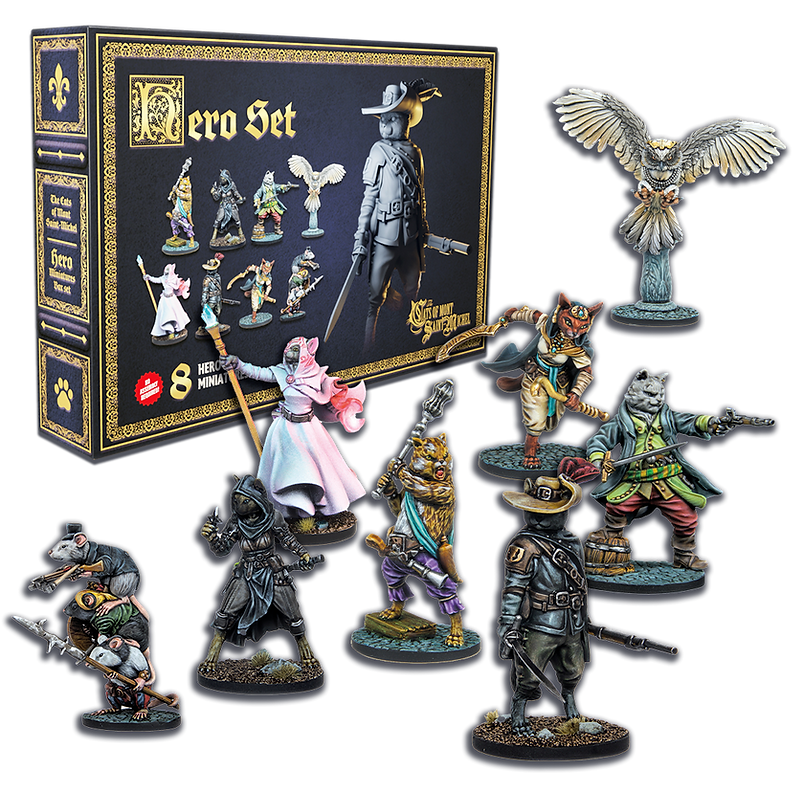 The Cats of Mont Saint Michel: Hero Set