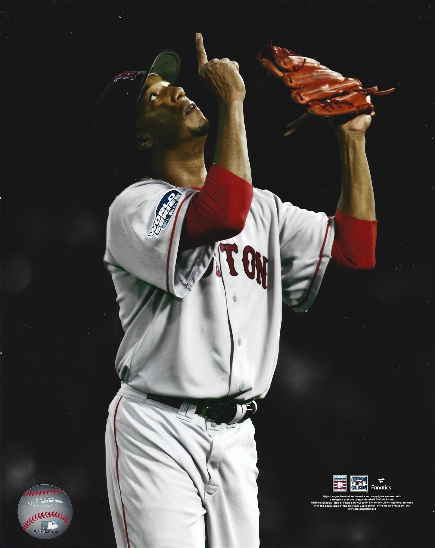 Pedro Martinez Sky Point 2004 World Series Boston Red Sox 16" x 20" Baseball Photo