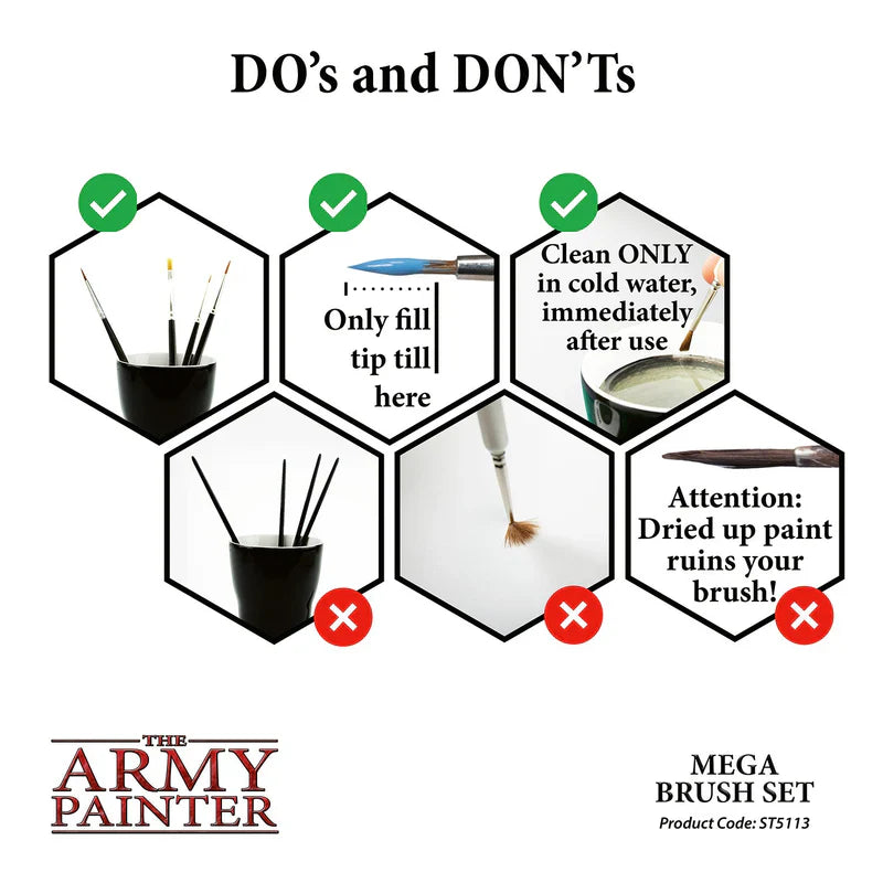 Army Painter Tools: Wargamer Brush - Detail 00